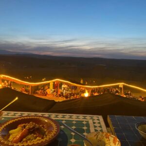 Dinner in the Agafay desert
